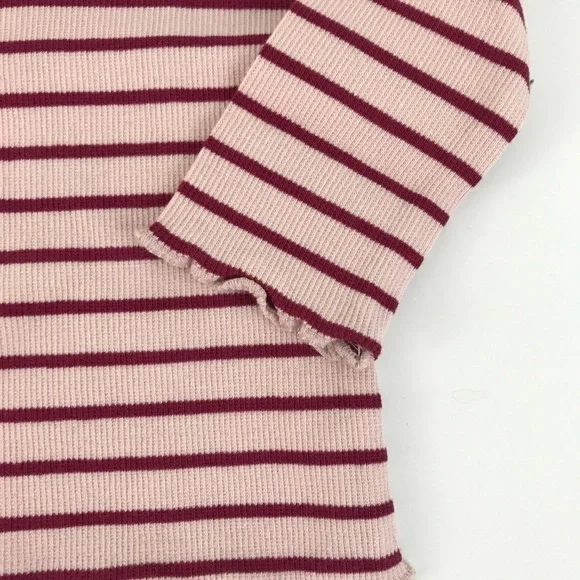 Gymboree Pink Striped  shirt 12-18m NWT - Picture 2 of 5